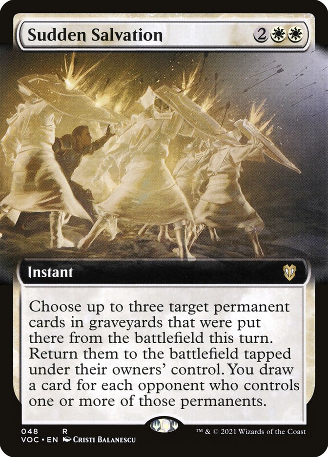 Sudden Salvation, Crimson Vow Commander · 048