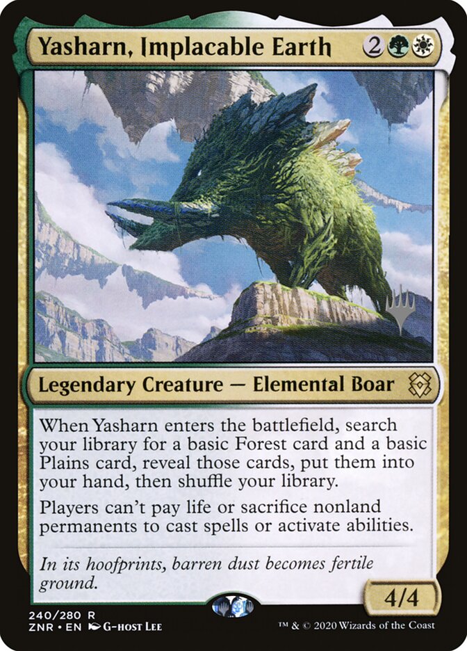 Yasharn, Implacable Earth, Zendikar Rising Promos · 240/280