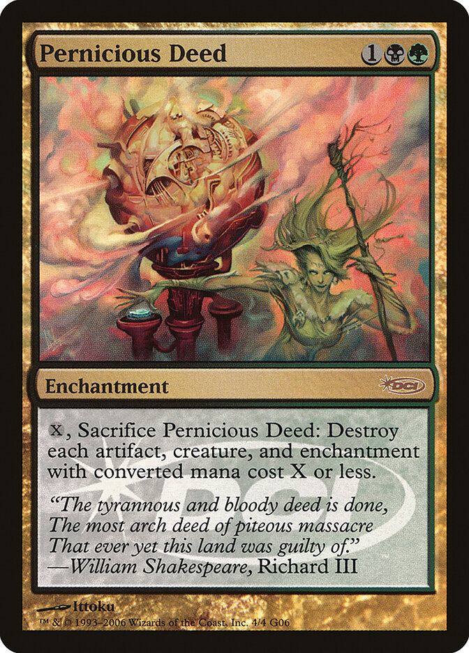 Pernicious Deed, Judge Gift Cards 2006 · 4/4