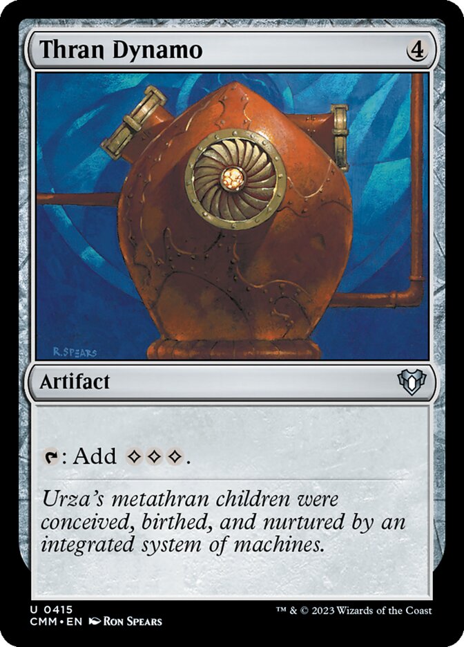 Thran Dynamo, Commander Masters · 0415