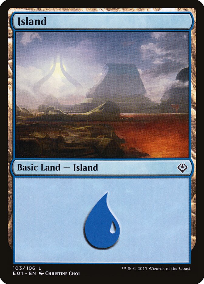 Island, Archenemy: Nicol Bolas · 103/106