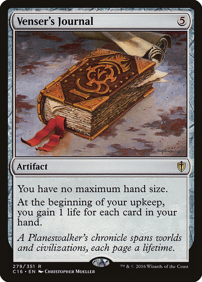 Venser's Journal, Commander 2016 · 279/351