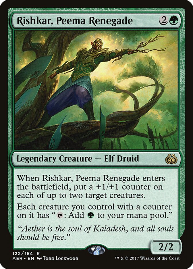 Rishkar, Peema Renegade, Aether Revolt · 122/184