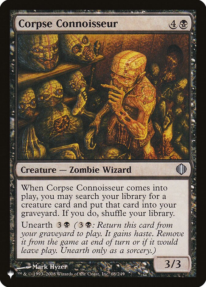 Corpse Connoisseur, The List · ala-68