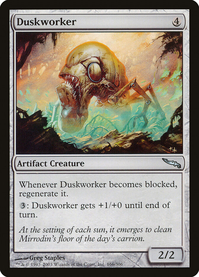 Duskworker, Mirrodin · 166/306