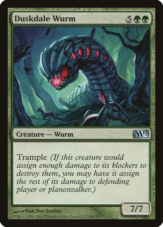 Duskdale Wurm, Magic 2013 · 166/249