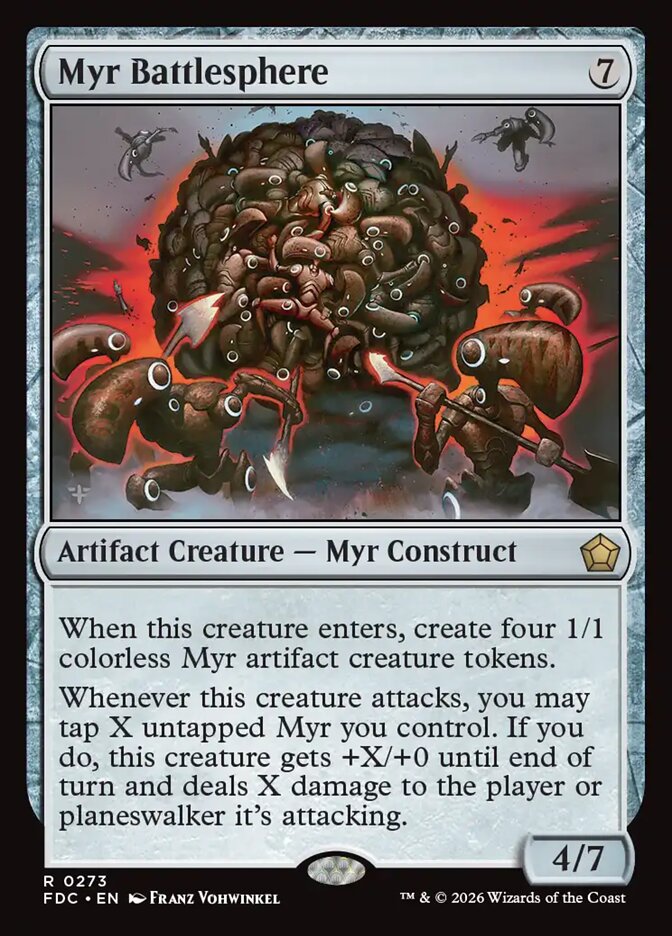 Myr Battlesphere, Foundations Commander · 0273