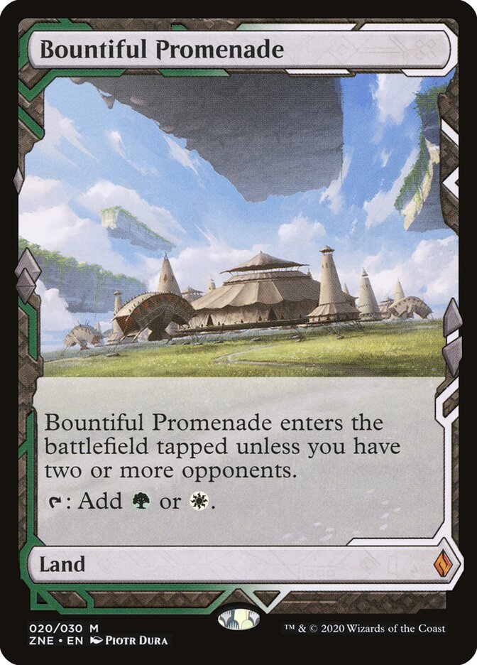 Bountiful Promenade, Zendikar Rising Expeditions · 020/030