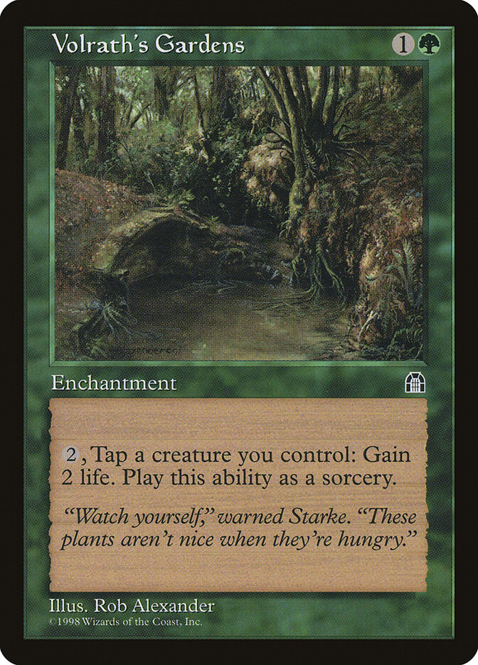 Volrath's Gardens, Stronghold · 124