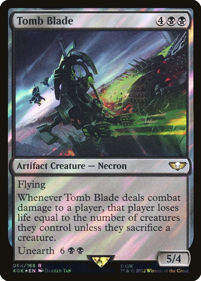 Tomb Blade, Warhammer 40,000 Commander · 64-star