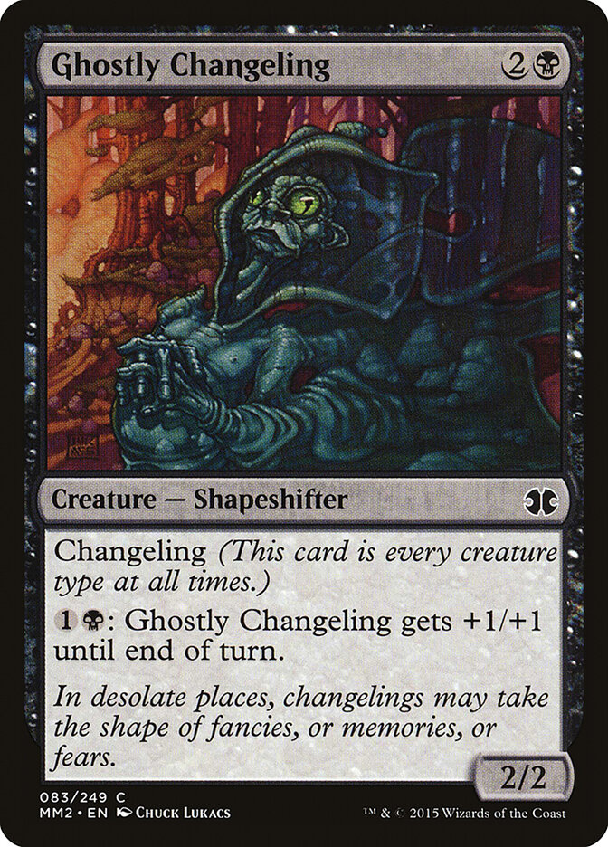 Ghostly Changeling, Modern Masters 2015 · 083/249