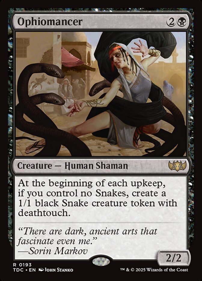 Ophiomancer, Tarkir: Dragonstorm Commander · 0193