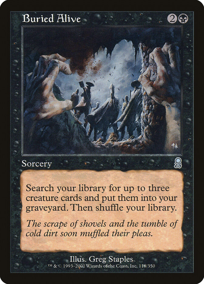 Buried Alive, Odyssey · 118/350