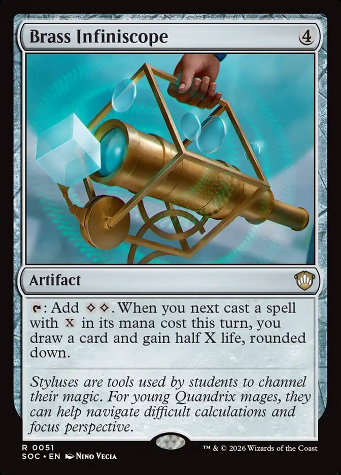 Brass Infiniscope, Secrets of Strixhaven Commander · 0051