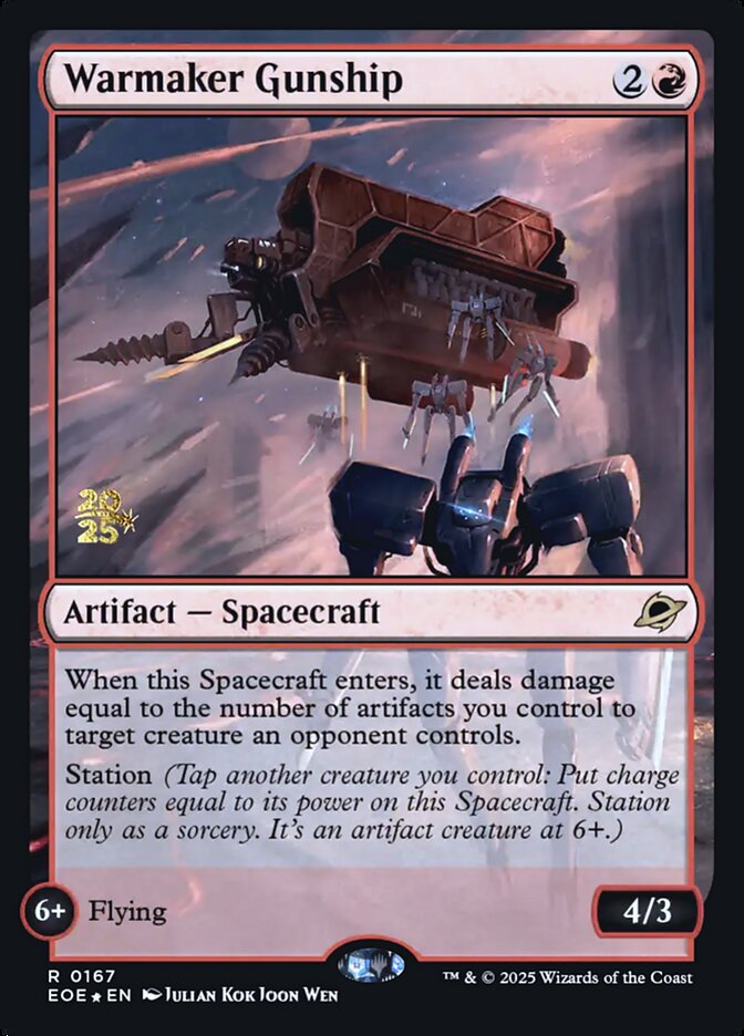 Warmaker Gunship, Edge of Eternities Promos · 0167