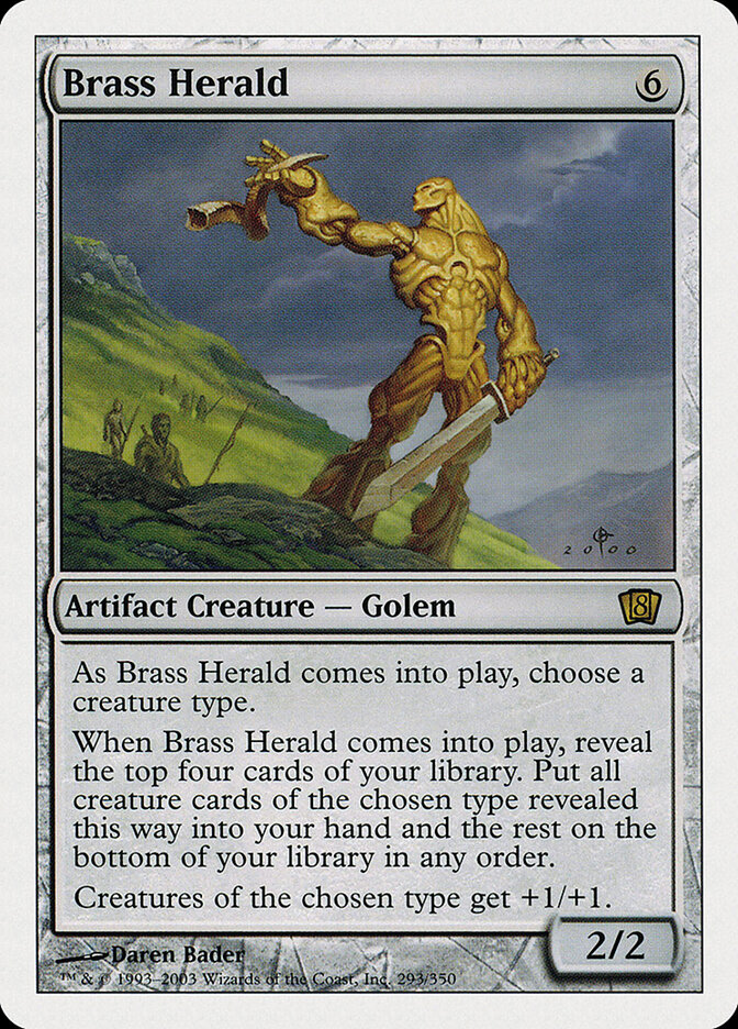 Brass Herald, Eighth Edition · 293/350
