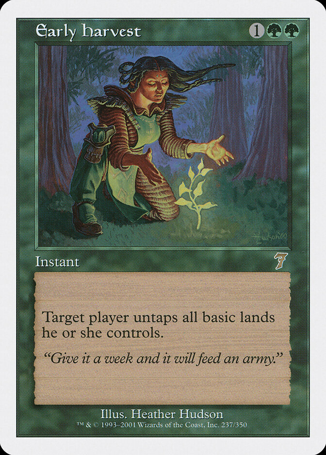 Early Harvest, Seventh Edition · 237/350