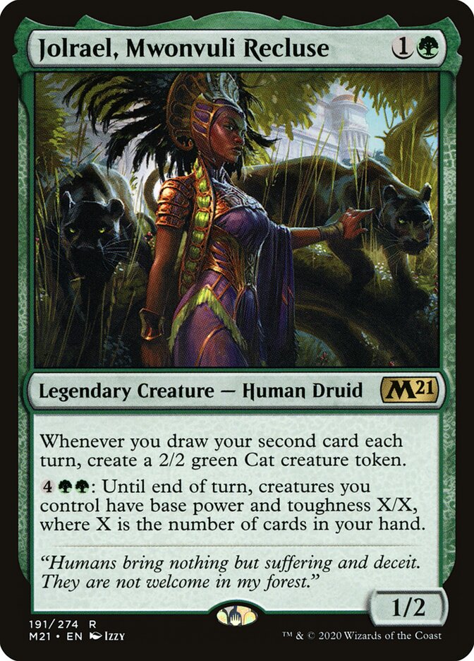Jolrael, Mwonvuli Recluse, Core Set 2021 · 191/274