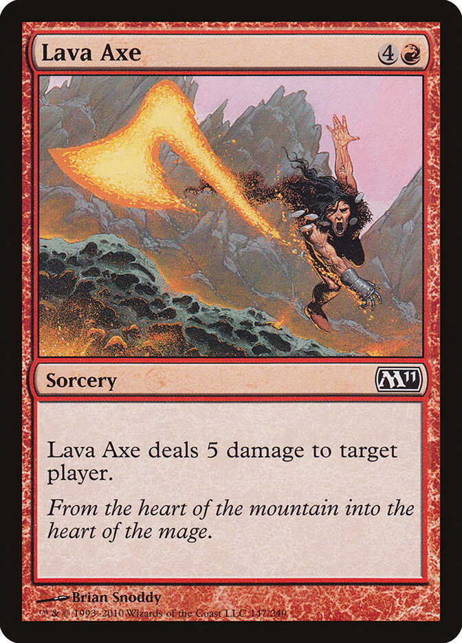 Lava Axe, Magic 2011 · 147/249