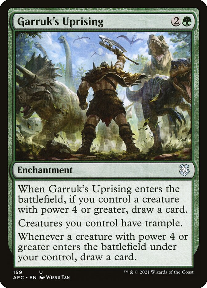 Garruk's Uprising, Forgotten Realms Commander · 159