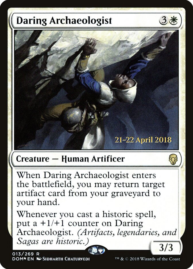 Daring Archaeologist, Dominaria Promos · 013/269
