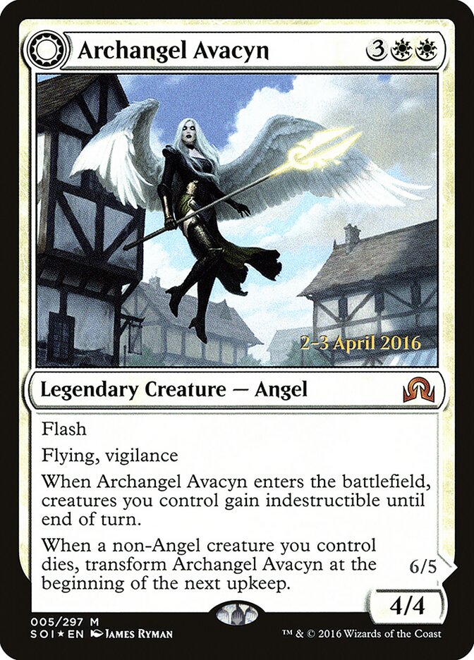 Archangel Avacyn // Avacyn, the Purifier, Shadows over Innistrad Promos · 005/297