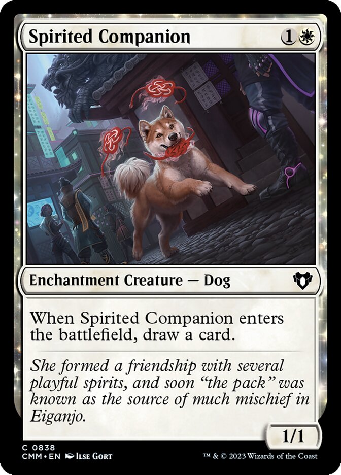 Spirited Companion, Commander Masters · 0838