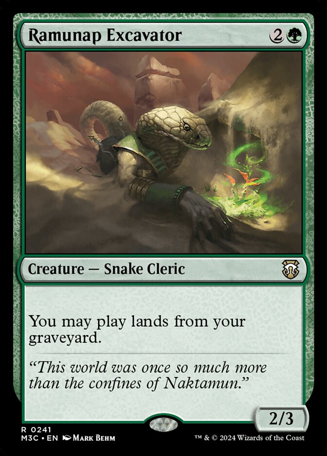 Ramunap Excavator, Modern Horizons 3 Commander · 0241