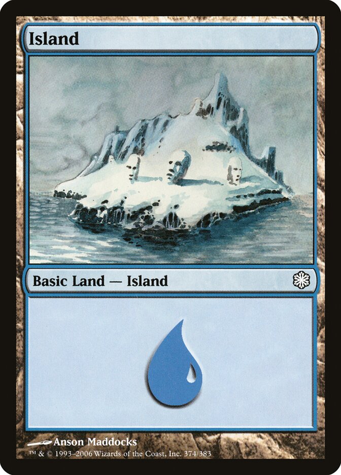Island, Coldsnap Theme Decks · 374