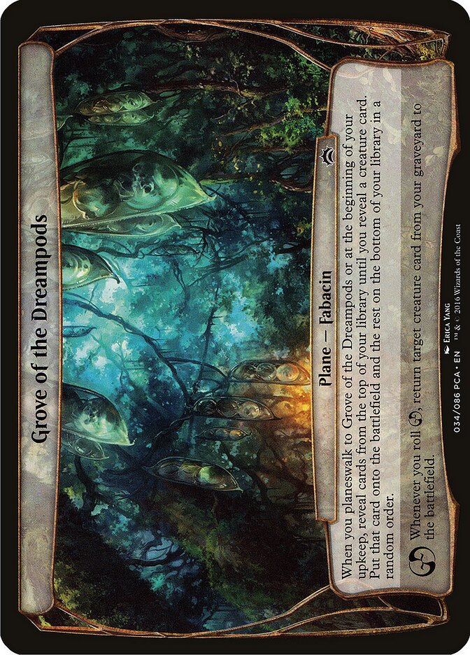 Grove of the Dreampods, Planechase Anthology Planes · 034/086