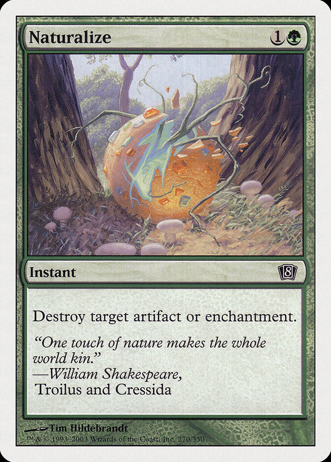 Naturalize, Eighth Edition · 270/350