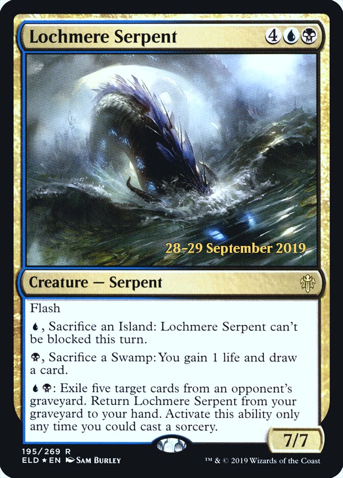 Lochmere Serpent, Throne of Eldraine Promos · 195/269