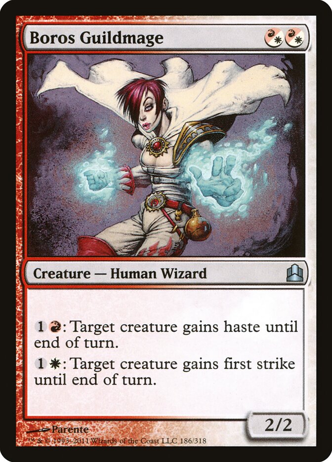 Boros Guildmage, Commander 2011 · 186/318