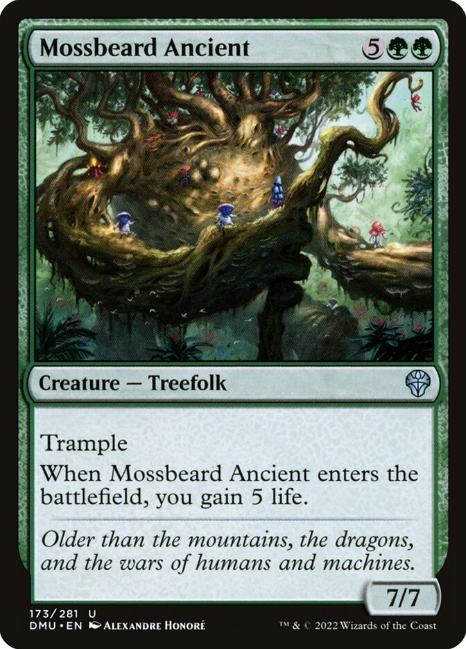Mossbeard Ancient, Dominaria United · 173/281