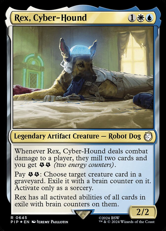 Rex, Cyber-Hound, Fallout · 0645