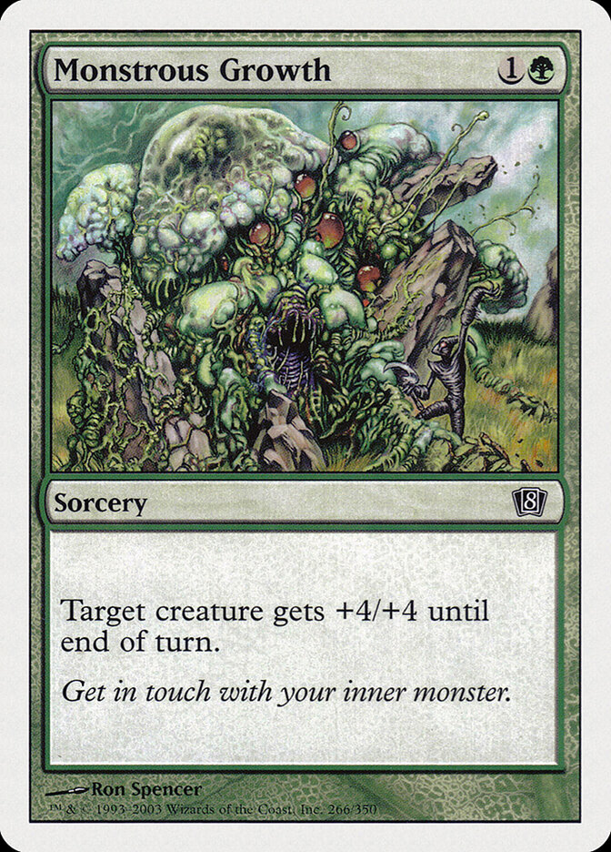 Monstrous Growth, Eighth Edition · 266/350