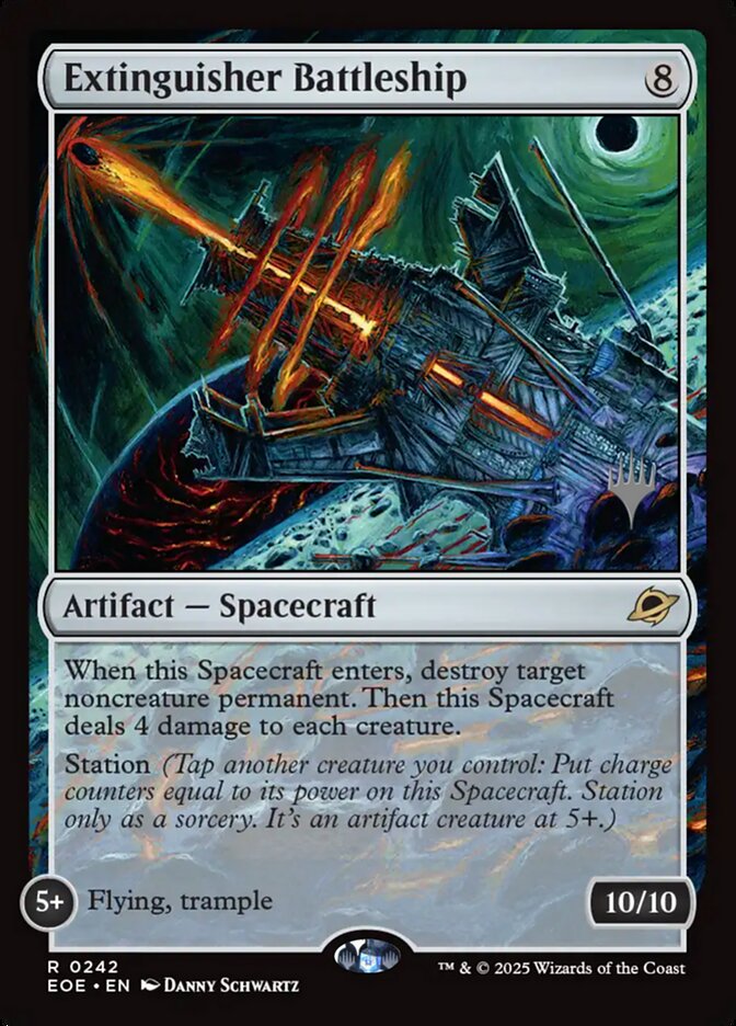 Extinguisher Battleship, Edge of Eternities Promos · 0242