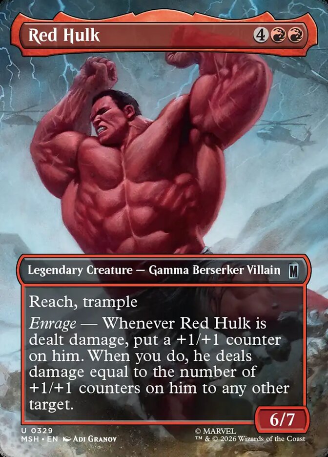 Red Hulk, Marvel Super Heroes · 0329
