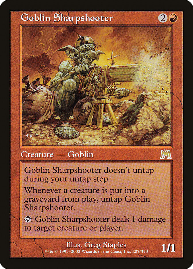 Goblin Sharpshooter, Onslaught · 207/350