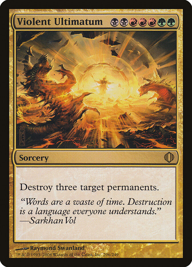 Violent Ultimatum, Shards of Alara · 206/249