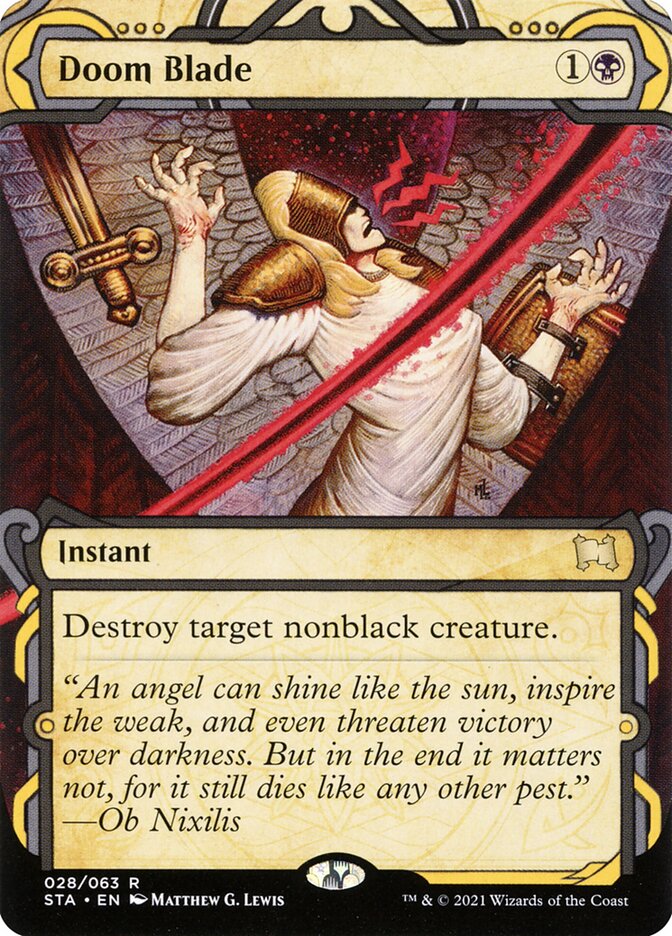 Doom Blade, Strixhaven Mystical Archive · 028/063