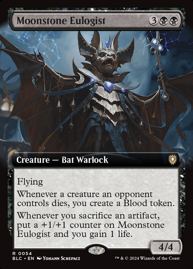 Moonstone Eulogist, Bloomburrow Commander · 0054