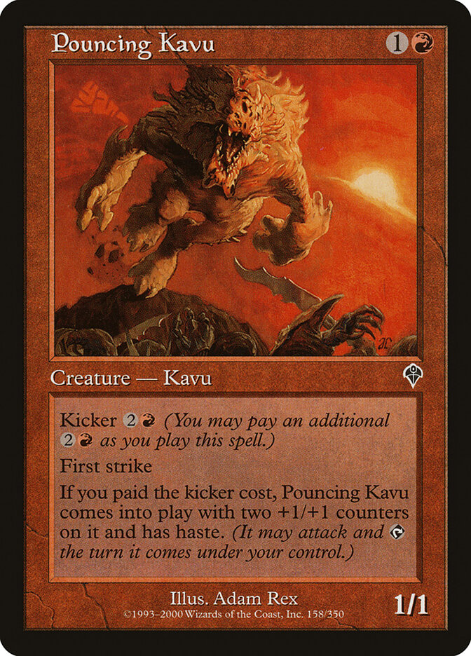 Pouncing Kavu, Invasion · 158/350