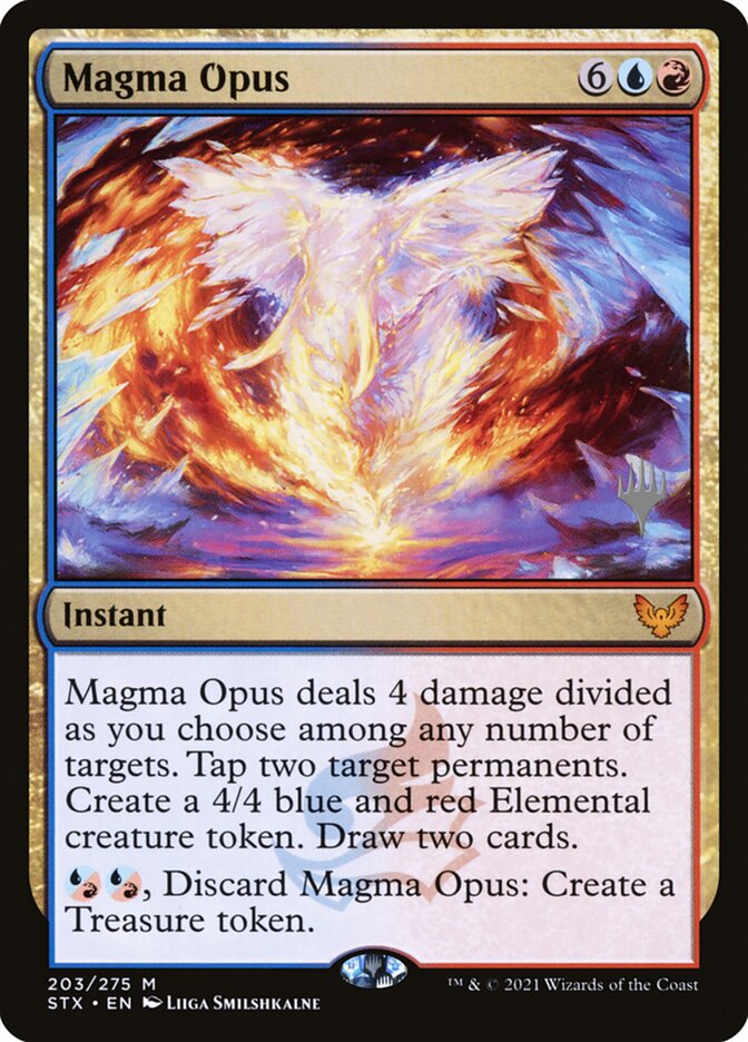 Magma Opus, Strixhaven: School of Mages Promos · 203/275