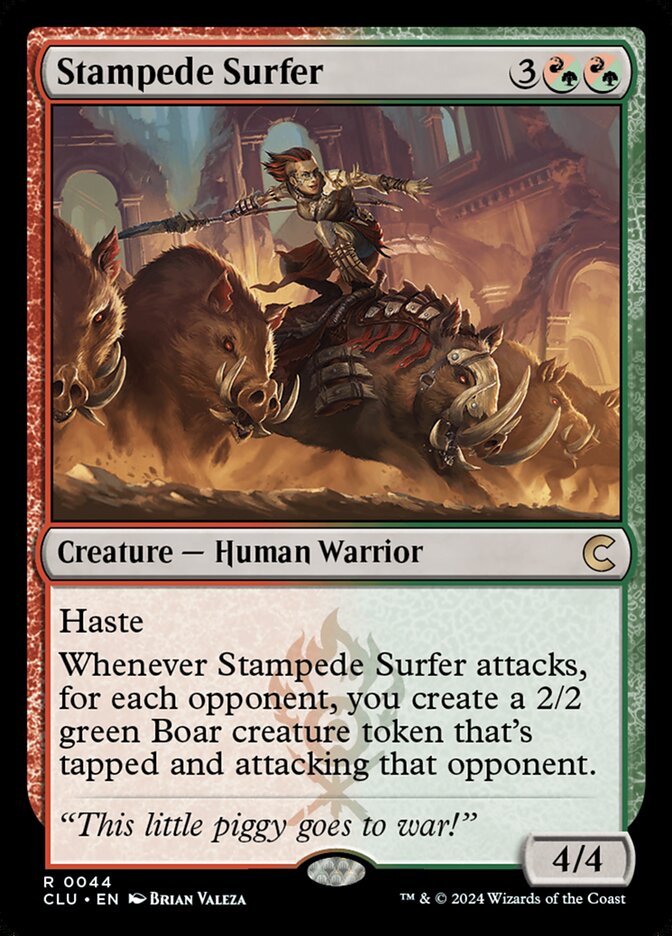 Stampede Surfer, Ravnica: Clue Edition · 0044