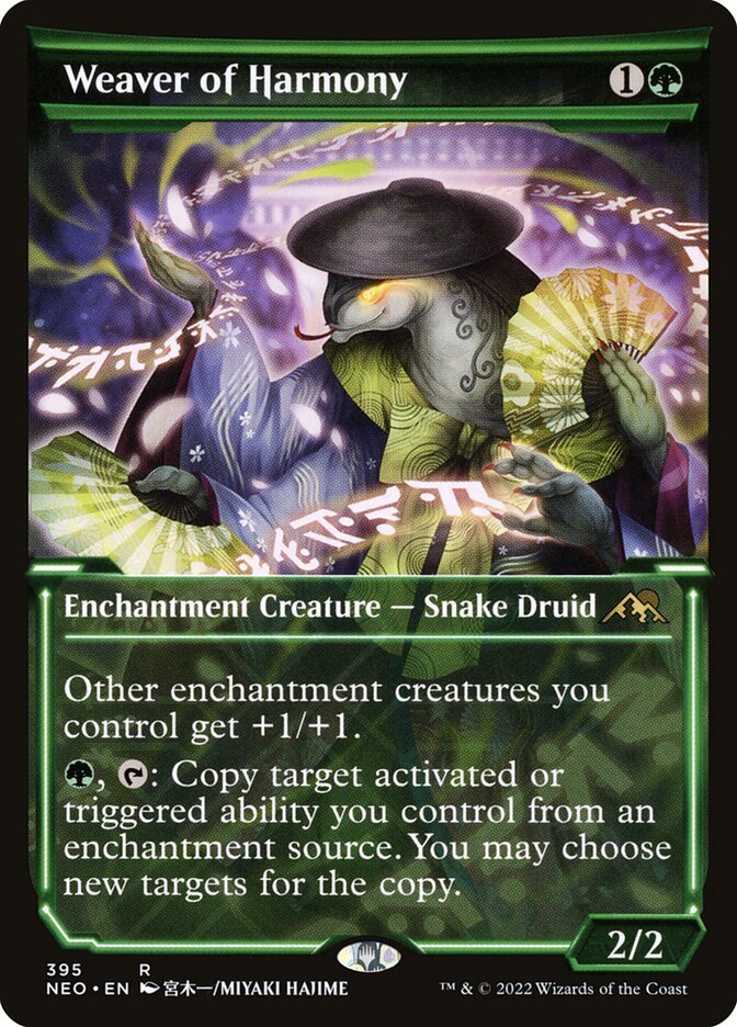 Weaver of Harmony, Kamigawa: Neon Dynasty · 395