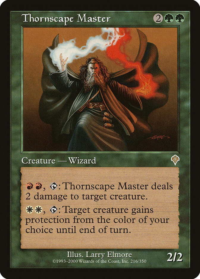 Thornscape Master, Invasion · 216/350