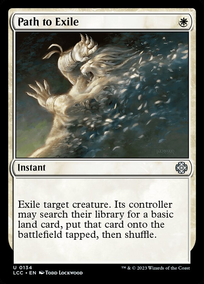 Path to Exile, The Lost Caverns of Ixalan Commander · 0134