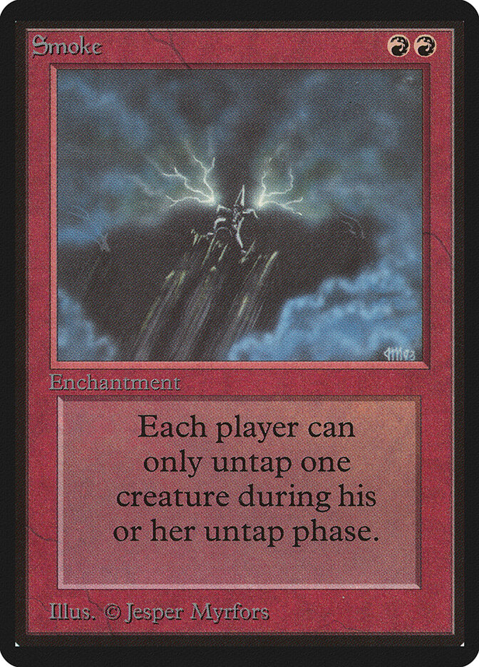 Smoke, Limited Edition Beta · 176