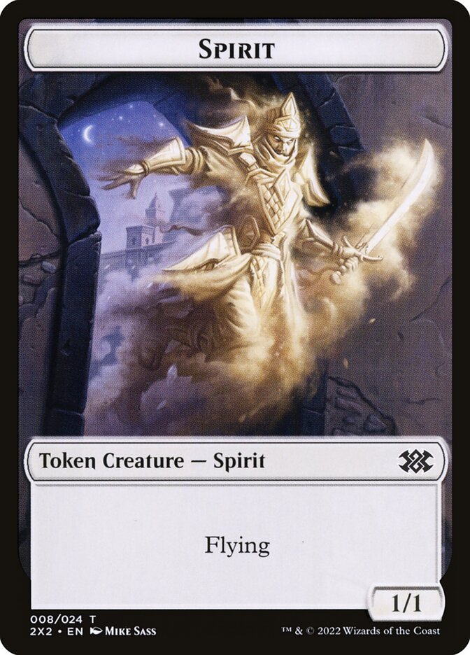 Spirit, Double Masters 2022 Tokens · 008